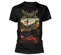 Mayhem 'River Of Blood' (Nero) T-Shirt - NUOVO E UFFICIALE