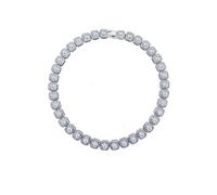 MAYIYAHO Acciaio Inossidabile Uomo Pieno Cristallo Cubano Catena Collana Hip Hop Grande Argento Gioielli Moda Stile Alta qualità Nuovo Arrivo