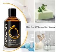 MAYJAM 100ML olio profumato alla frutta al Mango per diffusore di sapone per candele che produce oli essenziali di mela e anguria alla ciliegia alla fragola