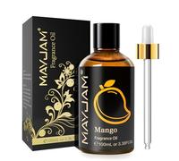 MAYJAM Olio Di Fragranze Di Mango 100ml, Premium Mango Di Fragranze Aromaterapia Per Olio Essenziali di Diffusori, Umidificatori, DIY, Casa