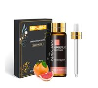 MAYJAM Olio Essenziale Di Pompelmo 10ml, Olio Di Pompelmo Per Diffusori, Umidificatori, Fai Da Te, Casa, Guardaroba