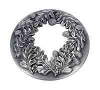 MAYJOYDIY Coperchio anticato, coperchio per candele, copertura per candele profumate per bruciature uniformi, foglie di pigne, decorazione per candele, accessori per regali per donne amanti delle