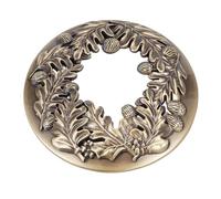 MAYJOYDIY Coperchio antico per candele profumate, copertura per candele profumate, copertura per bruciare uniformemente, foglie di pigne, decorazione per candele, accessori regalo per donne amanti