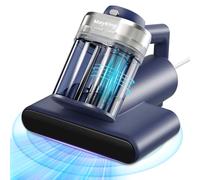 Mayking Battimaterasso con UV-C 253,7 nm, Motore Hyper-Helix 16 kPa, 33 000 RPM, HEPA, 149℉, Anioni e Aromaterapia per Letti e Divani