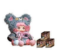 MayMei Tiny Bear Cookie Serie Blind Box Action Figure Mystery Box Simpatico Giocattolo Casuale Regalo di Compleanno Natale Giocattolo da Collezione per Arredamenti da Scrivania 3 Pezzi