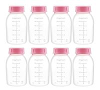 Maymom Biberon per tiralatte compatibile con pompe Medela in Style MaxFlow, Freestyle, Swing Maxi Pump, Breastshields; Compatibile con pompe Ameda Mya Joy, Finesse e Purely Yours Pumps; 8