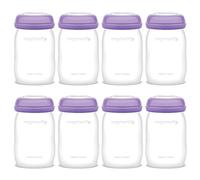 Maymom Bottiglie compatibili con pompe Lansinoh, versione Widemouth, sostituite o compatibili con bottiglie Laninoh Momma, 8 ct, 141,7 g