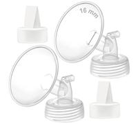 Maymom Flangia da 16 mm con Valvola Duckbill, Compatibili con Spectra S1, S2 e Spectra 9 Plus - Parti per Tiralatte, Non Originali