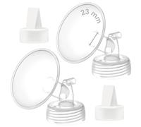 Maymom Flangia da 23 mm con Valvola Duckbill, Compatibile con tiralatte di marche selezionate, inclusi modelli Spectra S1, S2 e 9 Plus; accessorio compatibile, non originale