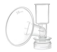 Maymom Flangia di protezione per tiralatte Ameda (28 mm, L, 1 pezzo)