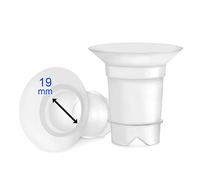 Maymom Flangia inserti 19 mm per Medele, Spectra 24 mm scudi/flange, Momcozy/Willow Wearable Cup. Compatibile con Medele Freestyle, Harmony per ridurre 24 mm capezzolo tunnel fino a 19 mm.
