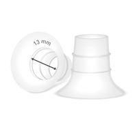 Maymom Inserti per flange 13 mm - Compatibili con paracapezzoli/flange da 24 mm Medela e Spectra, coppe indossabili Momcozy/Willow, riducono il tunnel del capezzolo, 2 pezzi
