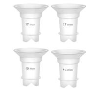 Maymom Inserti per Flangia 17 e 19 mm Compatibili con coppe Rumble Tuff Go e scudi da 24 mm di marche selezionate, inclusi modelli Medela e Spectra, per ridurre il tunnel del capezzolo