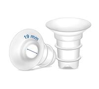 Maymom Inserti per Flangia 19 mm Compatibili con Scudi 24 mm Spectra/Medela e Coppe Indossabili Momcozy e Willow, 2 Pezzi
