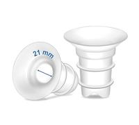 Maymom Inserti per Flangia 21 mm Compatibili con scudi da 24 mm di marche selezionate, inclusi modelli Medela, e coppe indossabili selezionate, inclusi modelli Momcozy e Willow, 2 Pezzi