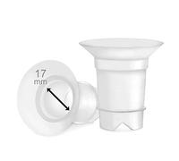 Maymom Inserti per Flangia da 17 mm, Compatibili con Medela e Flange/Scudi Spectra da 24 mm, Coppe Wearable Momcozy e Willow, Compatibili con Medela Freestyle e Harmony, 2 Pezzi