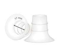 Maymom Inserto per flange 17 mm - Compatibile con Elvie singolo/doppio elettrico e coppa Elvie Stride (24 mm), compatibile con paracapezzolo Medela PersonalFit Flex, ricambio non originale