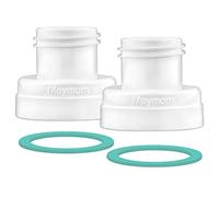 Maymom Kit di Conversione Compatibile con Tiralatte Medela, per Biberon Philips Avent Natural in PP, con Adattatore per Bottiglie Spectra