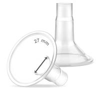 Maymom MyFit Classic Shield da 27 mm, Senza Connettore a Collo Largo, Compatibile con Spectra S1 e Spectra S2 - Non Originale