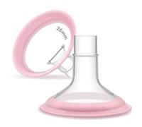 Maymom MyFit flangia 26 mm con adattatore Compatibile con Zomee NCVI e BabyBuddha selezionato; accessorio compatibile non originale, 2 pezzi