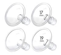 Maymom MyFit - Piastra per pompa a pressione Medela Medela, Harmony, Maxi, Freestyle Flex da 17,19 mm, compatibile con la pompa a pressione Medela personale Medela Freestyle, Harmony, Maxi, Freestyle