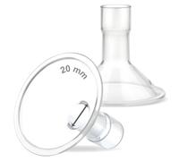 Maymom MyFit Schermi Compatibili con Tiralatte Medela PersonalFit, Freestyle, Harmony e Maxi, Adatti per Connettore Flex, Confezione da 2, 18 mm