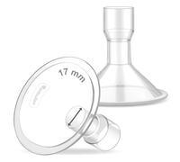 Maymom MyFit - Schermo da 17 mm (2 pezzi), non include connettore Maymom a bocca larga, compatibile con accessori Spectra S2 Spectra S1 non originali Spectra Pump Parts Spectra Flange Spectra