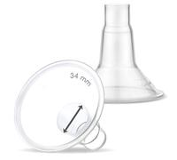 Maymom Paracapezzolo Extra Large 34 mm, Compatibile con Tiralatte Medela Selezionati, Confezione da 2 Pezzi