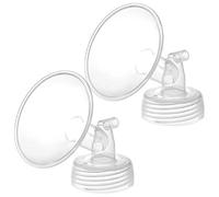 Maymom Parte per Tiralatte a Collo Largo da 21 mm con Flangia, Compatibile con Spectra S1, S2 e Spectra 9 Plus - Non Originale