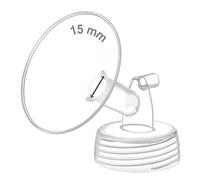 Maymom Parte per Tiralatte con Flangia a Collo Largo da 15 mm, Compatibile con Spectra S1,S2 e Spectra 9 Plus Plus - Non Originale