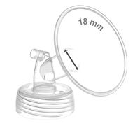Maymom Parte per Tiralatte con Flangia a Collo Largo da 18 mm, Compatibile con Spectra S1, S2 e Spectra 9 Plus - Non Originale