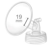 Maymom Parte per Tiralatte con Flangia a Collo Largo da 19 mm, Compatibile con Spectra S1, S2 e Spectra 9 Plus - Non Originale