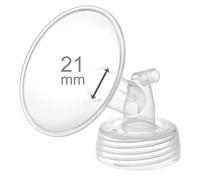 Maymom Parte per Tiralatte con Flangia a Collo Largo da 21 mm, Compatibile con Spectra S1, S2 e Spectra 9 Plus - Non Originale