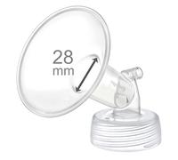 Maymom Parte per Tiralatte con Flangia a Collo Largo da 28 mm, Compatibile con Spectra S1, S2 e Spectra 9 Plus - Non Originale