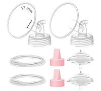 Maymom Parte Tiralatte Compatibile con Spectra S2 S1 9 Plus, Flangia 17 mm e Valvola a Becco, Ricambio non originale