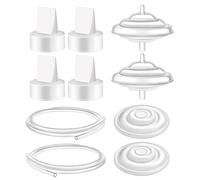 Maymom Parti della pompa compatibili con Spectra S1 Spectra S2 Spectra 9 Plus Synergy Gold Incl Valvola a becco d'anatra Membrana in silicone Tubo di protezione contro il riflusso; sostituire le parti