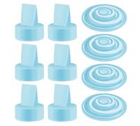 Maymom Parti della pompa compatibili con Spectra S1 Spectra S2 Spectra Incl Valvola a becco d'anatra Sostituire Spectra Valvola a becco d'acqua Spectra S2 Parti di ricambio Non originali Spectra Pompa Spettri (10 Pezzi Blu)