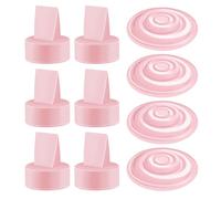 Maymom Parti della pompa compatibili con Spectra S1 Spectra S2 Spectra Incl Valvola a becco d'anatra Sostituire Spectra Valvola a becco d'acqua Spectra S2 Parti di ricambio Non originali Spectra Pump Parts (10 Pezzi Rosa)