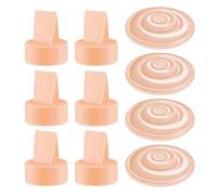 Maymom Parti della pompa compatibili con Spectra S1 Spectra S2 Spectra Incl Valvola a becco d'anatra Sostituire Spectra Valvola a becco d'acqua Spectra S2 Parti di ricambio Non originali Spectra Pump Parts (10 Pezzi Arancione)