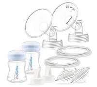 Maymom Parti della pompa compatibili con Spectra S2 S1, flange incluse (20 mm) Valvole Tubi Bottiglie Protezioni di riflusso, Non Accessori originali Spectra S2
