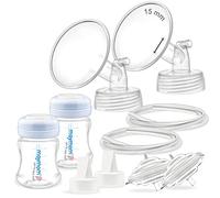 Maymom Parti della pompa compatibili con Spectra S2 Spectra S1, con flange (15 mm), valvole di protezione dal ritorno, non originale Spectra pompa di ricambio parti S2 accessori