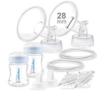 Maymom Parti per pompa, compatibili con Spectra S2 Spectra S1, con flange (28 mm), valvole e tubi di protezione di riflusso, non originali Spectra S2, accessori per sostituire Spectra Flange