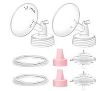 Maymom Parti per Tiralatte Compatibili con Spectra S2, Spectra S1 e 9 Plus - Flangia 13 mm e Valvola a Becco d’Anatra