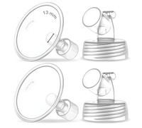 Maymom - Pompa a collo largo a due pezzi per pompe Spectra S1/S2; flange a bocca larga; flangia non originale Spectra (flangia 13mm)