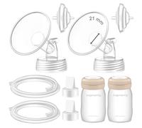 Maymom Pompa compatibile con Spectra S2 S1 9 Plus Tiralatte Non Originale Spectra Ricambio Pompa Parte 21mm Flangia Bottiglia Duckbill Valvola