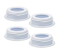 Maymom - Scambia-filetto per pompa Lansinoh da utilizzare bottiglie standard (compatibile con bottiglie Medela) 4 pezzi