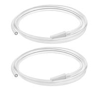 Maymom Set di tubi compatibile con Spectra Synergy Gold Doppio Tiralatte elettrico regolabile e Spectra Dual Compact Portable Doppio-Tiralatte Spectra Tubo di ricambio non originale Spectra Tubing