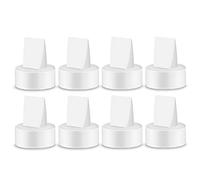 Maymom - Valvole a 8 punti, per Spectra S1 Spectra S2 Spectra 9 Plus, non originali Spectra Pompa Parti Sostituire Valvola Spectra Duckbill Non Originale Spectra S2 Accessori Lavoro w/Spectra (8 ct Bianco)
