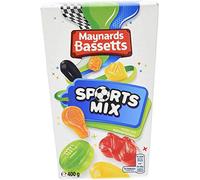 Maynards Bassetts 400g - Liquirizia Allsorts, mix sportivo, gomme da vino, confezione da 2