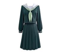 MaYng Hot Anime Maomao Cosplay Costume da donna Halloween Scuola Uniforme Suit Sailor Suit Green Outfit (XX-Large)